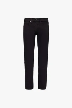 Ralph Lauren Logo-embroidered Slim-leg Stretch-denim Jeans