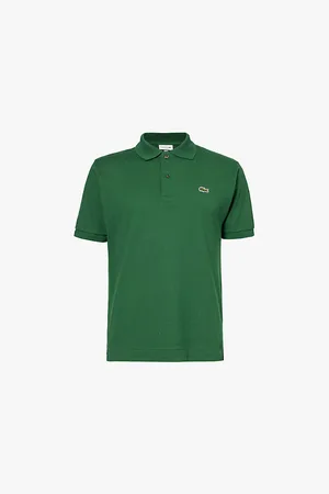 Lacoste Logo-embroidered Classic-fit Cotton-piqué Polo Shirt