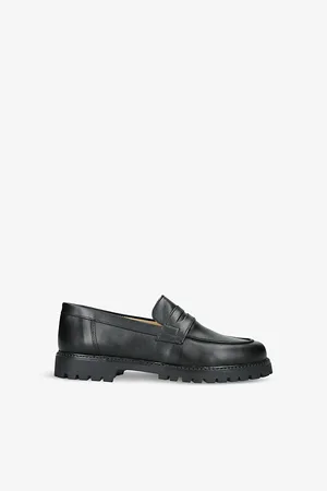 Papouelli Maximus Leather Loafers 12-13 Years
