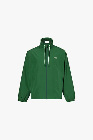 Lacoste Logo-embroidered Regular-fit Recycled-polyester Jacket