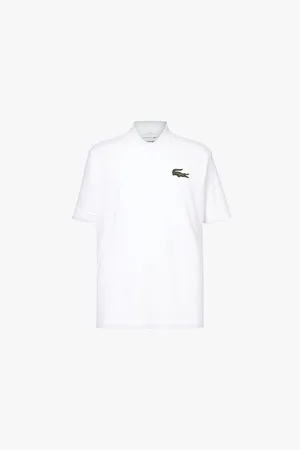Lacoste Big Crocodile-embroidered Classic-fit Cotton-piqué Polo Shirt