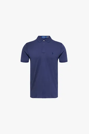 Ralph Lauren Logo-embroidered Short-sleeve Cotton-jersey Polo Shirt