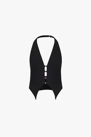 Bec & Bridge Wilder Halterneck Woven Top