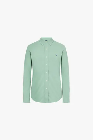 Ralph Lauren Logo-embroidered Regular-fit Cotton-pique Shirt