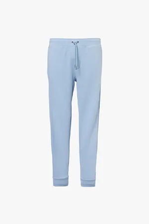 Ralph Lauren Logo-embroidered Drawstring-waist Cotton and Recycled-polyester Jogging Bottoms