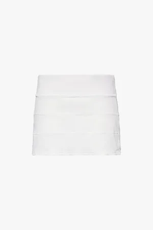 Lululemon Pace Rival Mid-rise Stretch Recycled-polyester Mini Skirt