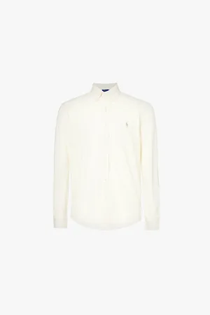 Ralph Lauren Logo-embroidered Regular-fit Cotton-pique Shirt