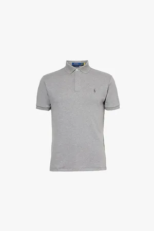 Ralph Lauren Logo-embroidered Short-sleeve Cotton-jersey Polo Shirt
