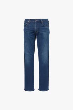 Citizens of Humanity Gage Slim-fit Straight-leg Cotton-blend Trousers