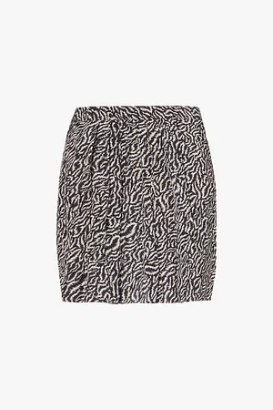Isabel Marant Violaine Graphic-print Woven Mini Skirt