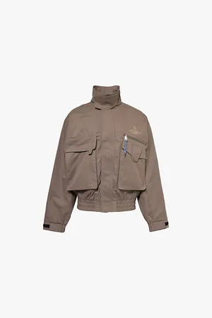 Vivienne Westwood Memphis Patch-pocket Organic-cotton Jacket