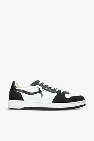 Axel Arigato Dice Lo Bird-motif Leather and Suede Low-top Trainers