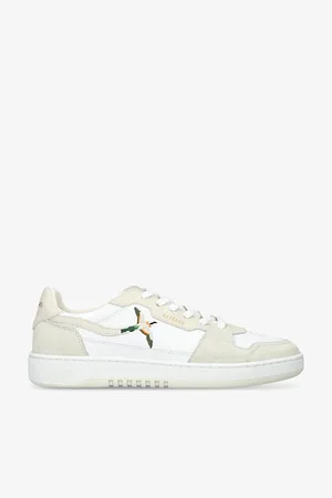 Axel Arigato Dice Lo Bird-motif Leather and Suede Low-top Trainers