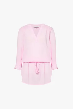 Heidi Klein Pavia Seersucker-texture Cotton Mini Dress