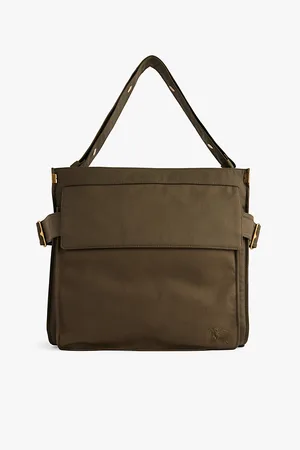 Burberry Trench Cotton-twill Tote Bag
