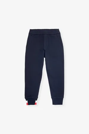 Moncler Brand-patch Tapered-leg Cotton Jogging Bottoms 4-14 Years