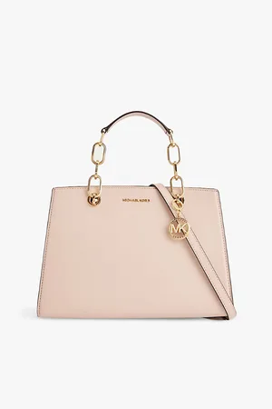 Michael Kors Cynthia Leather Top-handle Bag