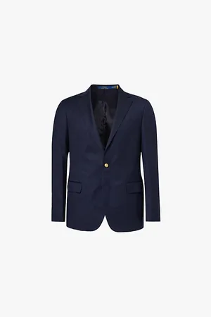 Ralph Lauren Single-breasted Regular-fit Wool-blend Blazer