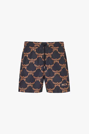 MCM Graphic-print Regular-fit Shell Shorts