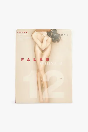 Falke Shelina 12 Denier Woven-blend Stockings