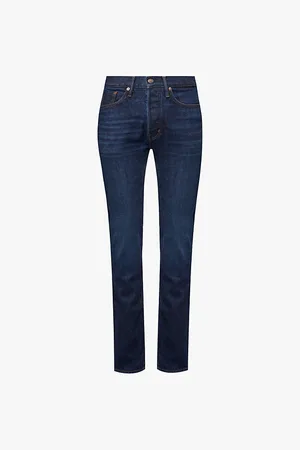 Tom Ford Mid-wash Straight-leg Mid-rise Jeans