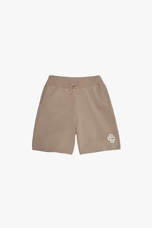 The Couture Club Brand-print Drawstring Cotton-knit Shorts 1-8 Years