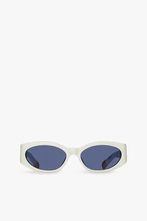 Jacquemus Ovalo Oval-frame Acetate Sunglasses