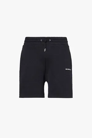 Mki Miyuki-Zoku Uniform Brand-print Cotton-blend Shorts