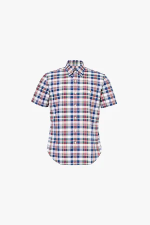 Ralph Lauren Logo-embroidered Checked Cotton Shirt