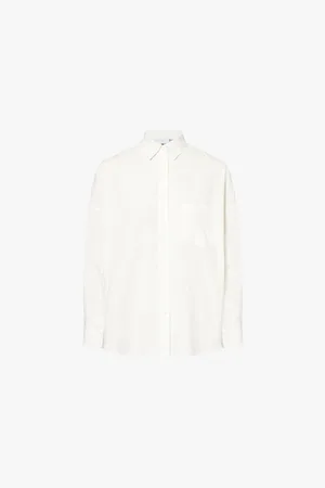 LMND Chiara Patch-pocket Relaxed-fit Cotton-poplin Shirt
