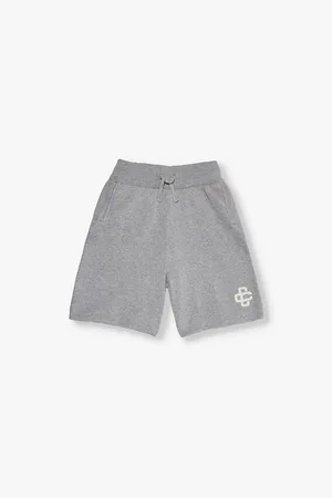 The Couture Club Brand-print Drawstring Cotton-knit Shorts 1-8 Years