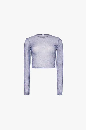 Gracejacob Priya Cropped Woven Top