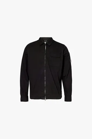 C.P. Company Brand-lens Regular-fit Cotton Overshirt