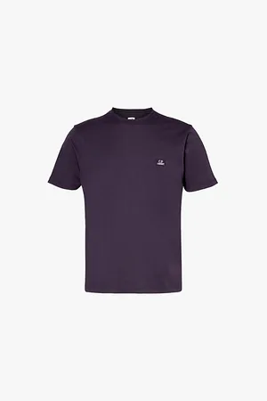 C.P. Company Brand Embroidered Regular-fit Cotton-jersey T-shirt