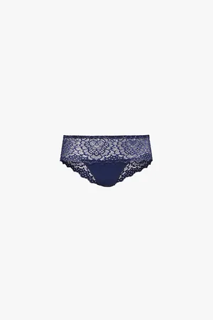 Simone Pérèle Caresse Lace-trim Stretch-woven Shorty Briefs