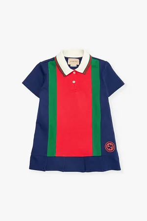 Gucci Branded Short-sleeved Cotton-jersey Dress 9 Months - 3 Years