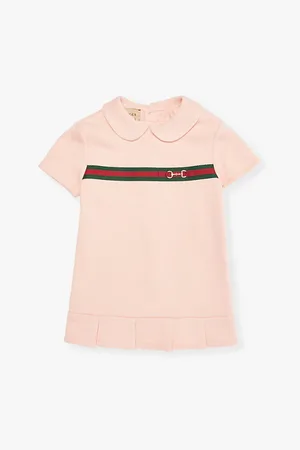 Gucci Branded Short-sleeved Cotton-jersey Dress 6 Months - 3 Years