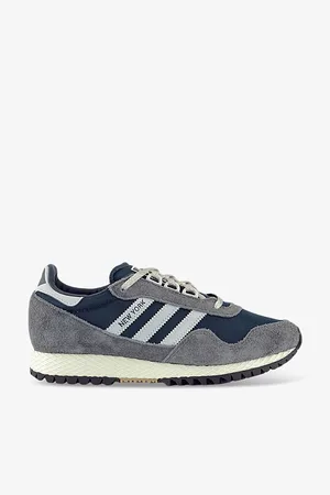 adidas New York Mesh and Suede Low-top Trainers