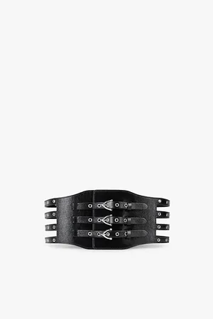 The Kooples Corset High-rise Leather Belt