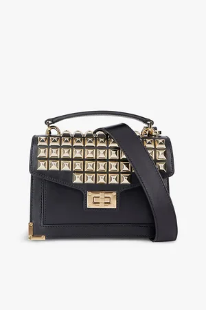 The Kooples Emily Spike-embellished Leather Shoulder Bag