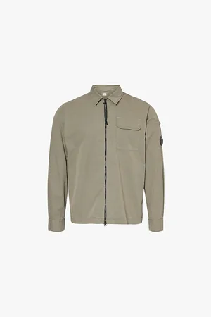 C.P. Company Brand-lens Regular-fit Cotton Overshirt