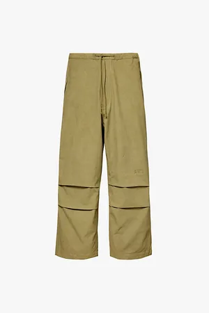 Story Mfg Paco Wide-leg Mid-rise Organic-cotton Trousers