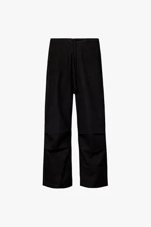 Story Mfg Paco Wide-leg Mid-rise Organic-cotton Trousers