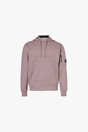 C.P. Company Brand-lens Drawstring Cotton-jersey Hoody