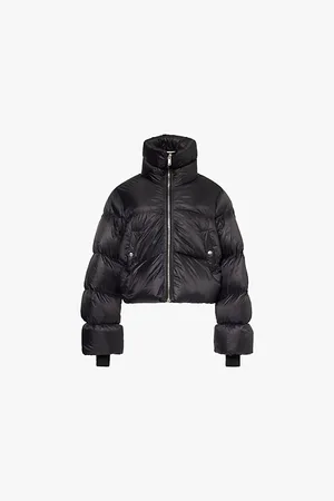 Rick Owens Funnel-neck Quilted Shell-down Jacket