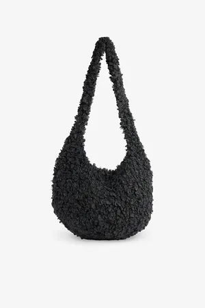 OUATE Pablo Bouclé-texture Wool-blend Crossbody Bag