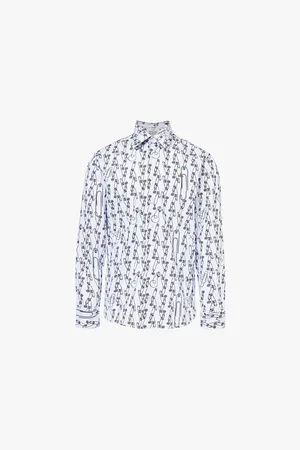 Vivienne Westwood Ghost Safety Pin-print Cotton Shirt