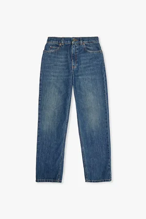 Gucci Faded-wash Regular-fit Straight-leg Jeans