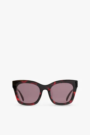 Le Specs Showstopper Cat Eye-frame Acetate Sunglasses