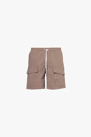 The Couture Club Technic Patch-pocket Regular-fit Woven Shorts